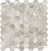Anatolia Céramique mosaïque Mayfair Stella Argento Hexagone Lustré - 1.25" ||4501-0148-1 - Ceramed