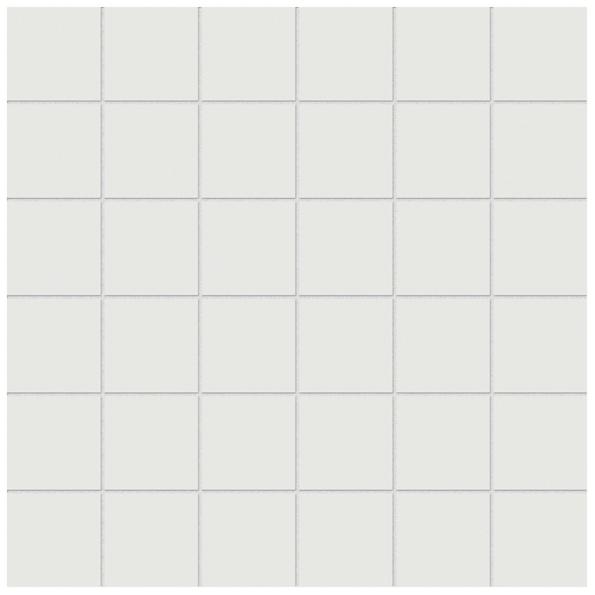 Anatolia - Prima - True White - Mosaïque mate 5 x 5 cm (2 x 2 po) - Ceramed