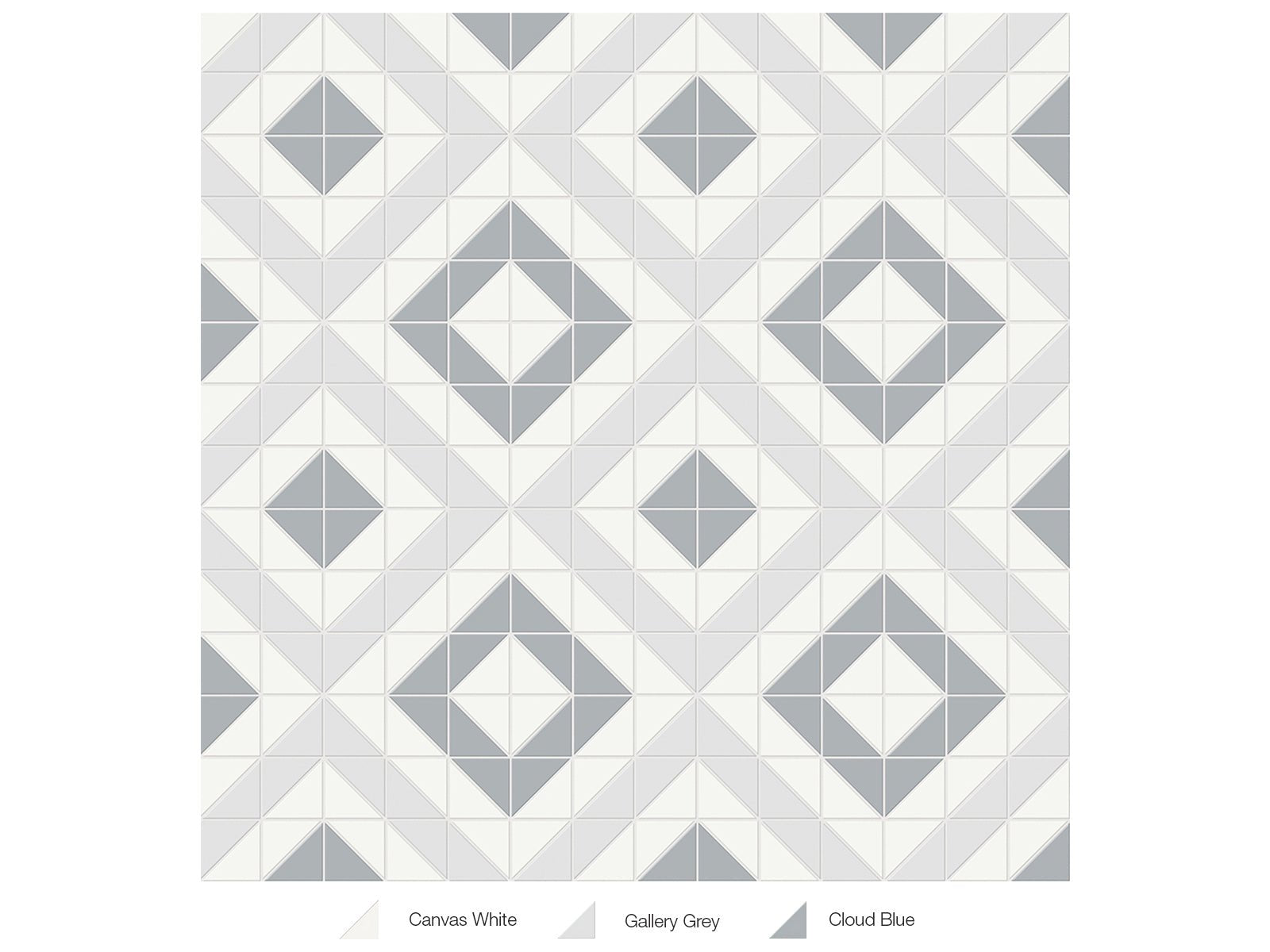 Anatolia - Céramique mosaïque Soho Afternoon Mat 10" x 10" ||4501-0548-0 - Ceramed