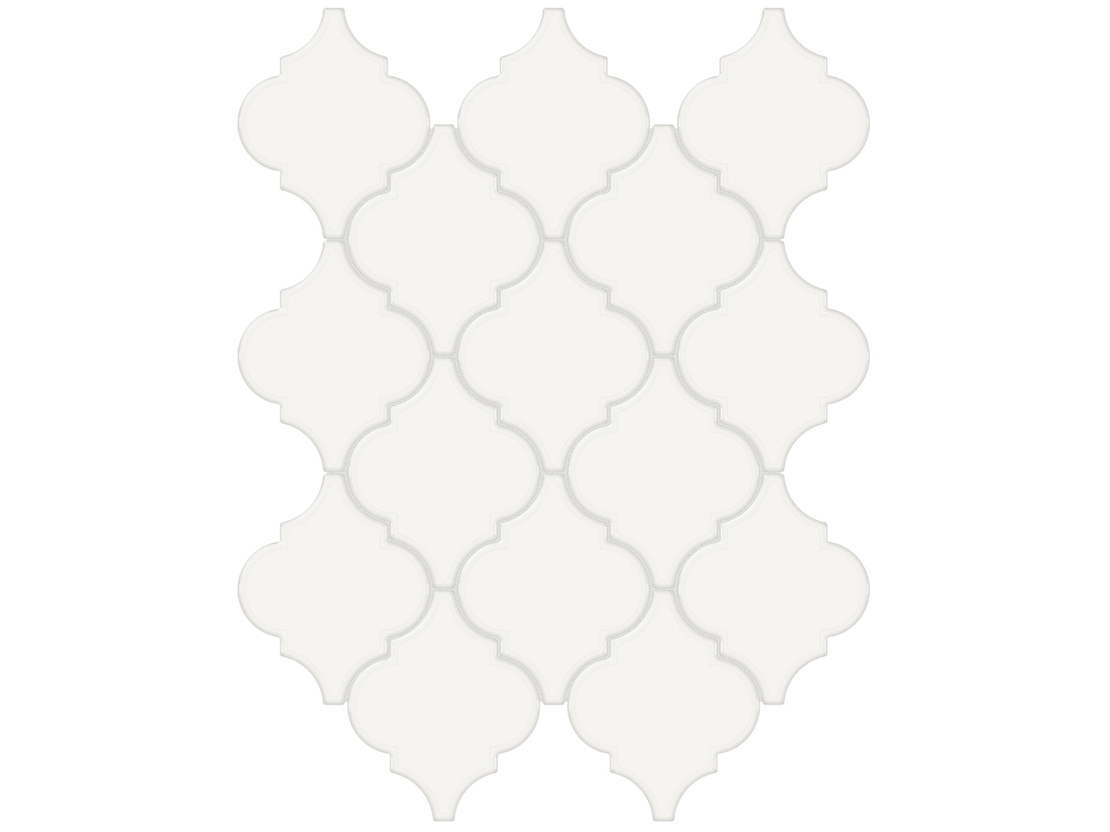 Anatolia - Céramique mosaïque Soho Canvas White - Ceramed