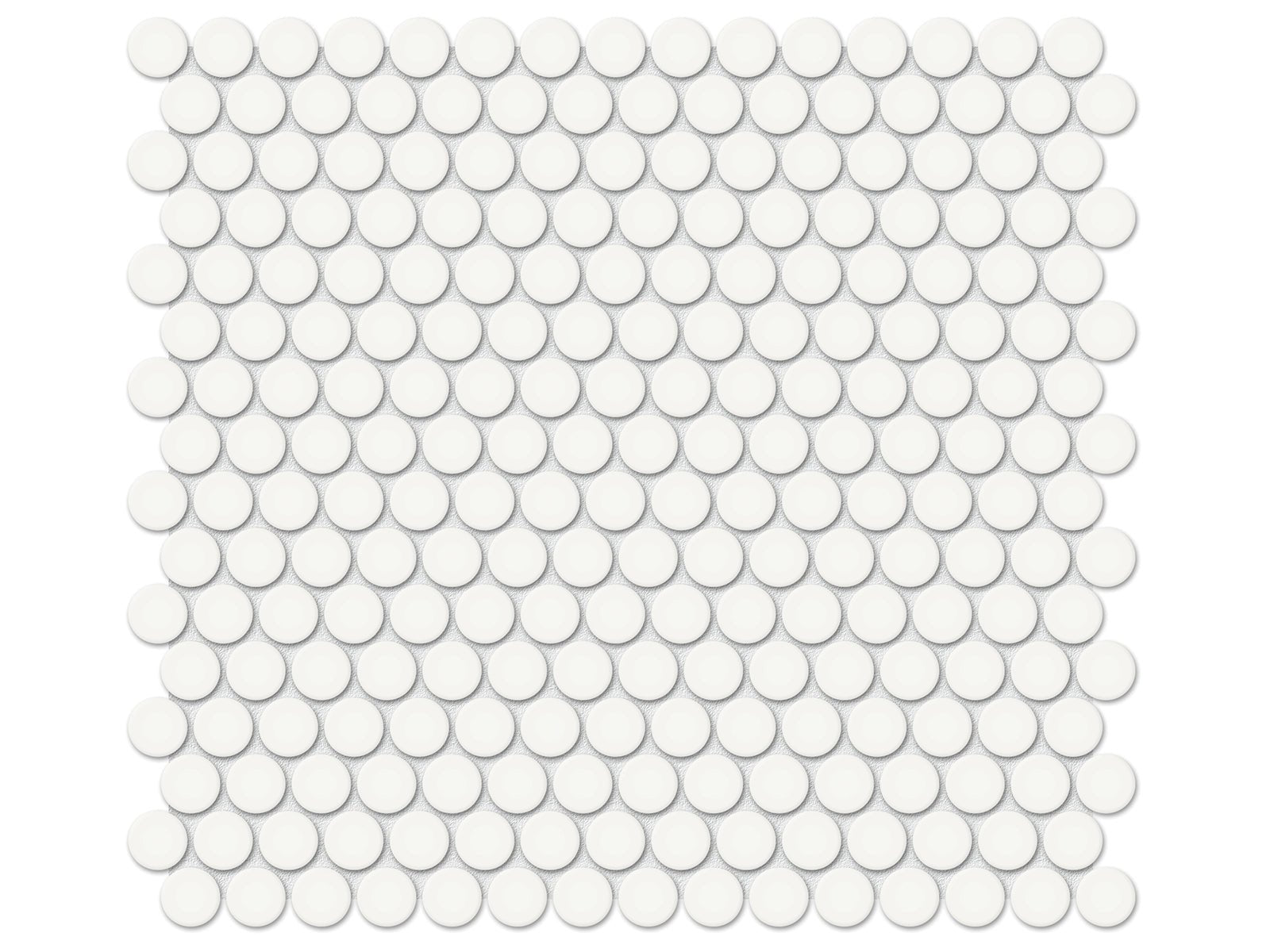 Anatolia - Céramique mosaïque Soho Canvas White Lustré 11" x 12" ||4501-0263-1 - Ceramed