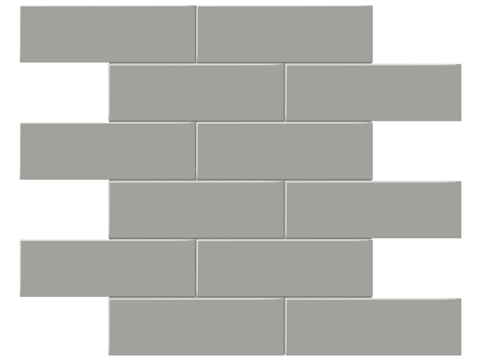 Anatolia - Céramique mosaïque Soho Cement Chic Lustré 12" x 12" (vendu au pi²) ||4501-0499-0-SQFT - Ceramed