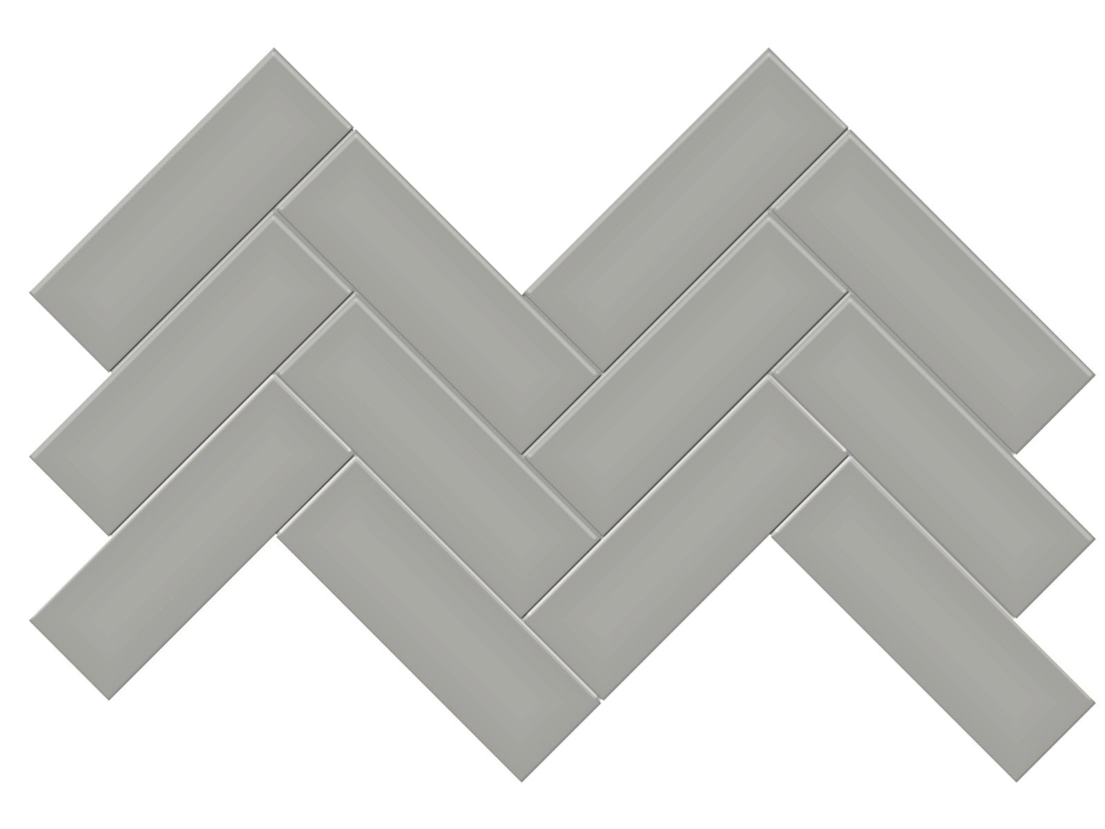 Anatolia - Céramique mosaïque Soho Cement Chic Lustré 8-1/4" x 17" ||4501-0524-0 - Ceramed