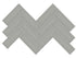 Anatolia - Céramique mosaïque Soho Cement Chic Lustré 8-1/4" x 17" ||4501-0524-0 - Ceramed