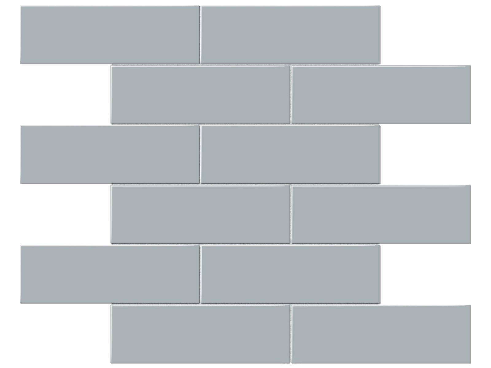 Anatolia - Céramique mosaïque Soho Cloud Blue Lustré 12" x 12"  (vendu au pi²) ||4501-0502-0-SQFT - Ceramed