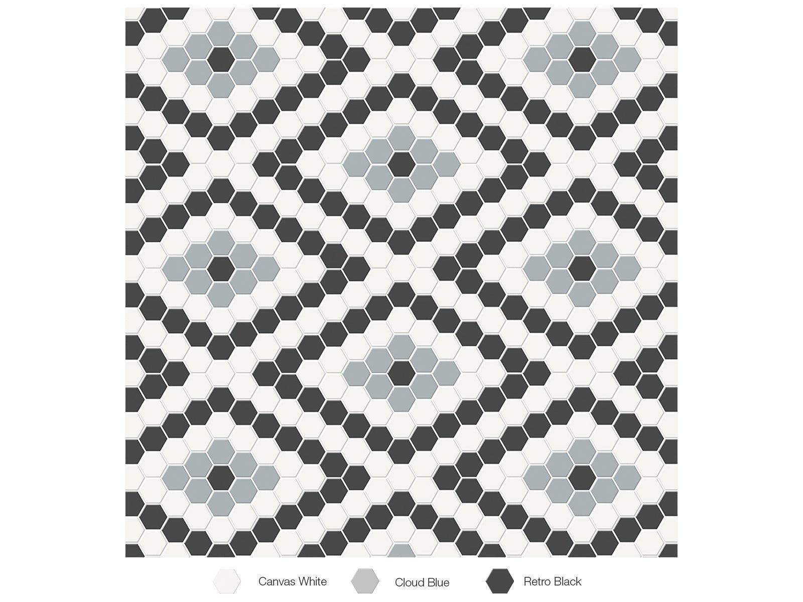 Anatolia - Céramique mosaïque Soho Dawn Blend Mat 7-3/4" x 13" ||4501-0561-0 - Ceramed