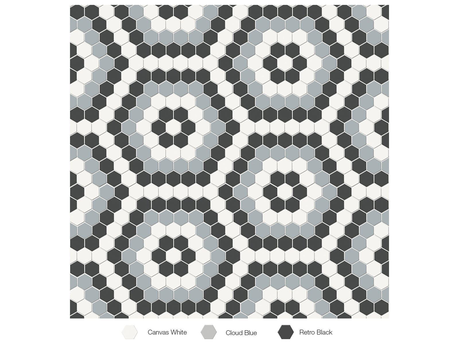 Anatolia - Céramique mosaïque Soho Dawn Blend Mat 8-1/4" x 14" ||4501-0556-0 - Ceramed