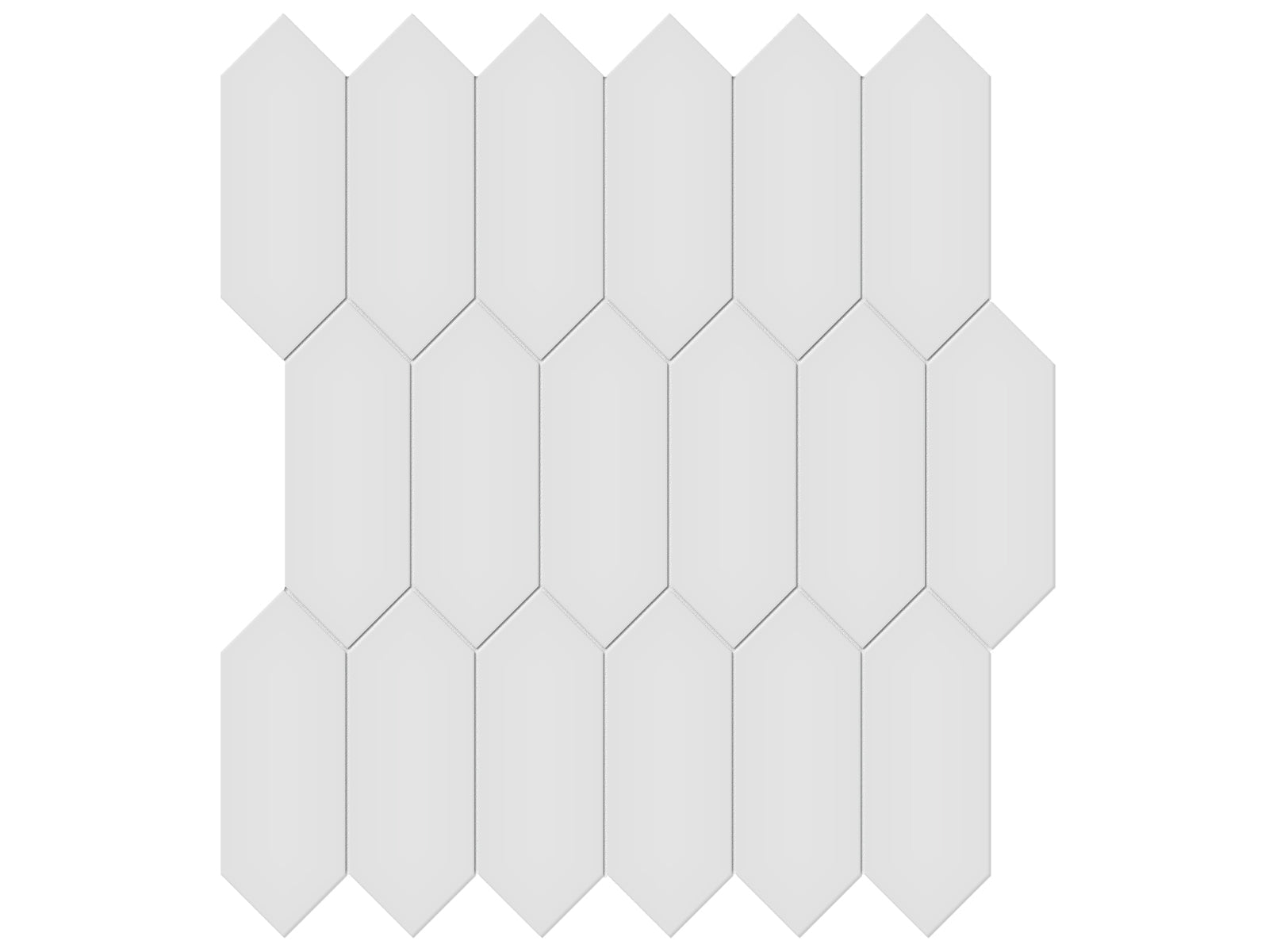 Anatolia - Céramique mosaïque Soho Gallery Grey Lustré 11" x 13" ||4501-0482-0 - Ceramed