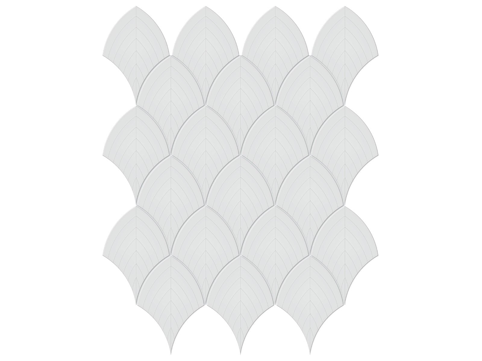 Anatolia - Céramique mosaïque Soho Gallery Grey Lustré 11" x 13" ||4501-0514-0 - Ceramed
