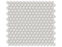 Anatolia - Céramique mosaïque Soho Halo Grey Lustré 11" x 12" ||4501-0262-1 - Ceramed