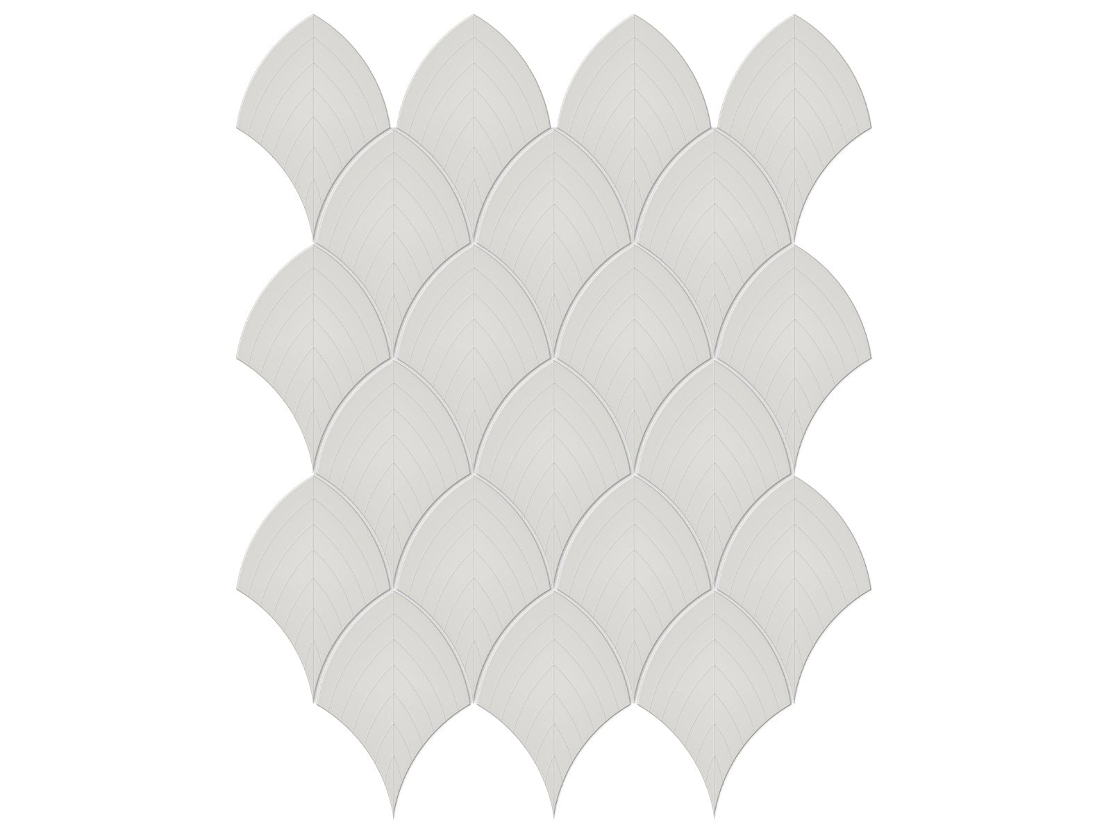 Anatolia - Céramique mosaïque Soho Halo Grey Lustré 11" x 13" ||4501-0515-0 - Ceramed