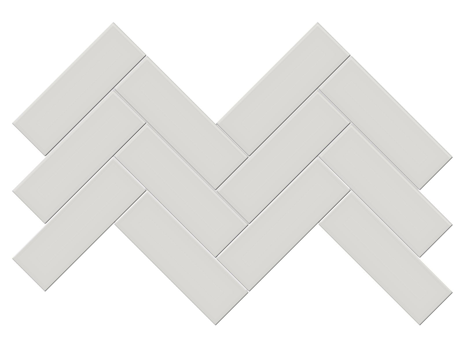 Anatolia - Céramique mosaïque Soho Halo Grey Mat 8-1/4" x 17" ||4501-0531-0 - Ceramed