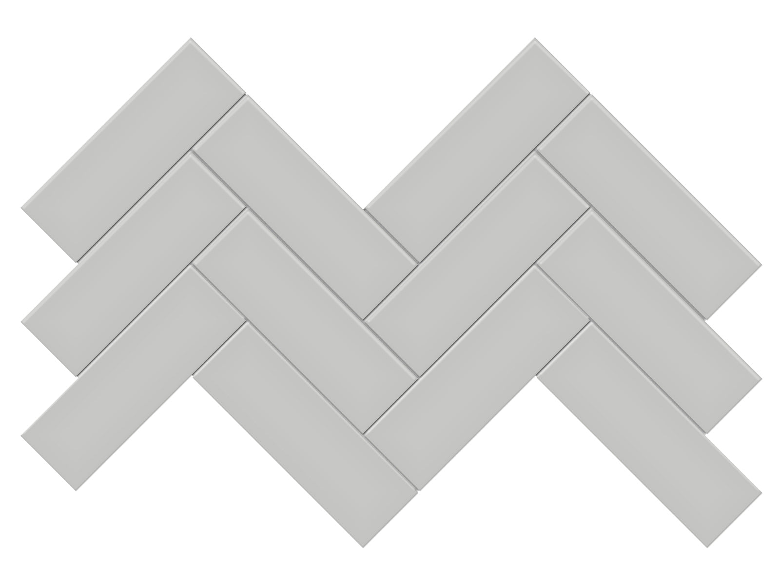 Anatolia - Céramique mosaïque Soho Loft Grey Lustré 8-1/4" x 17" ||4501-0523-0 - Ceramed