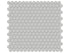Anatolia - Céramique mosaïque Soho Loft Grey Mat 11" x 12" ||4501-0439-0 - Ceramed