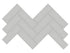 Anatolia - Céramique mosaïque Soho Loft Grey Mat 8-1/4" x 17" ||4501-0532-0 - Ceramed