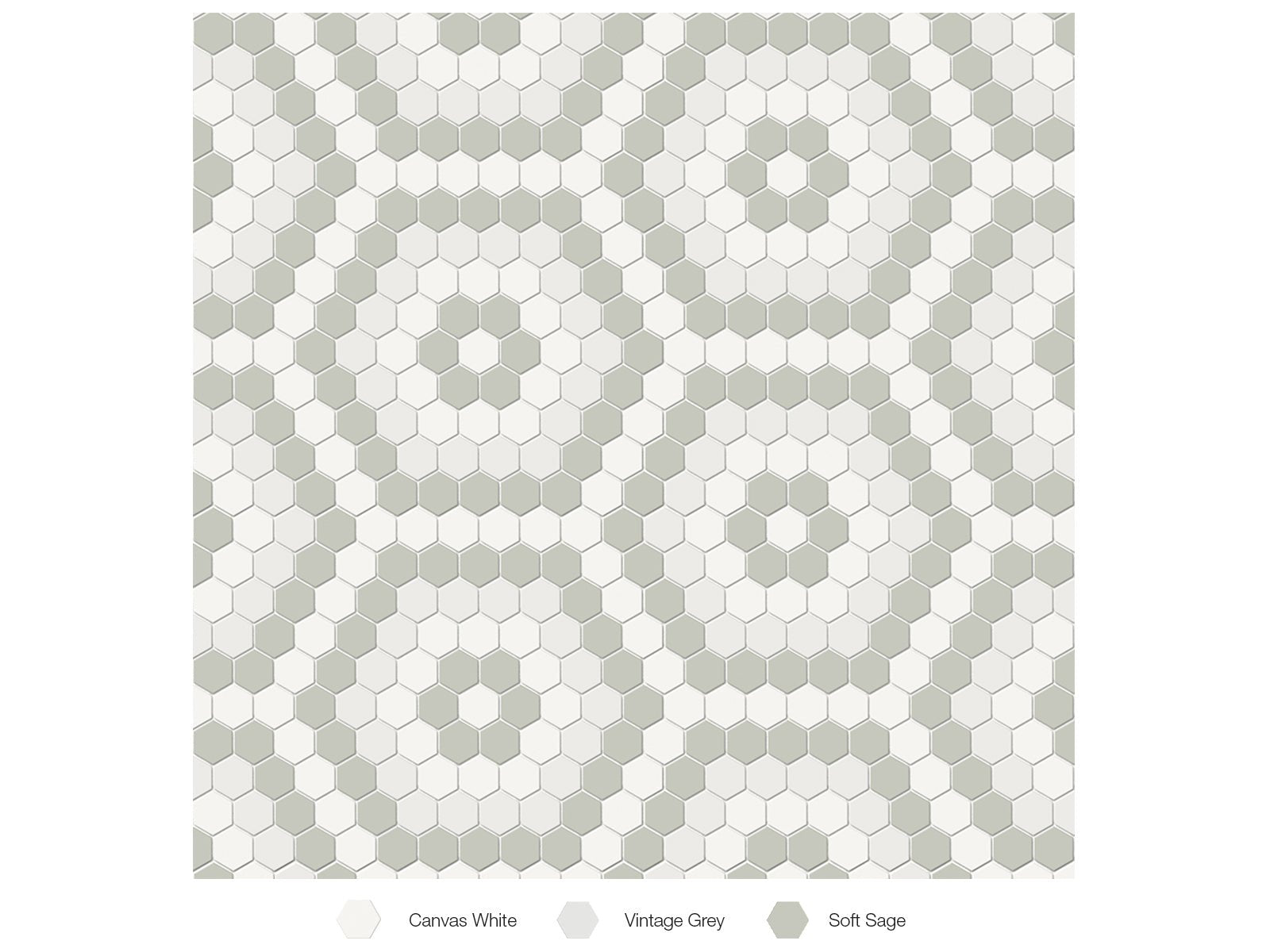 Anatolia - Céramique mosaïque Soho Morning Blend Mat 8-1/4" x 14" ||4501-0552-0 - Ceramed