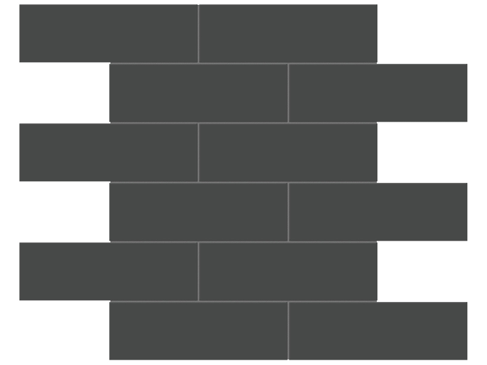 Anatolia - Céramique mosaïque Soho Retro Black Lustré 12" x 12" (vendu au pi²) ||4501-0500-0-SQFT - Ceramed