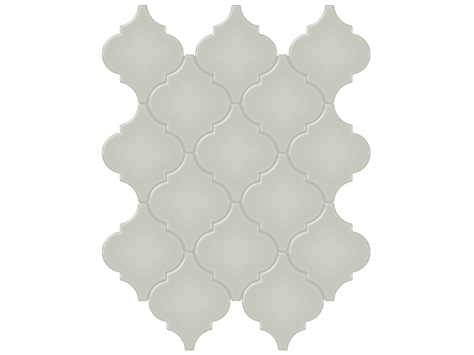 Anatolia - Céramique mosaïque Soho Soft Sage Lustré 10" x 13"  (vendu au pi²) ||4501-0478-0-SQFT - Ceramed