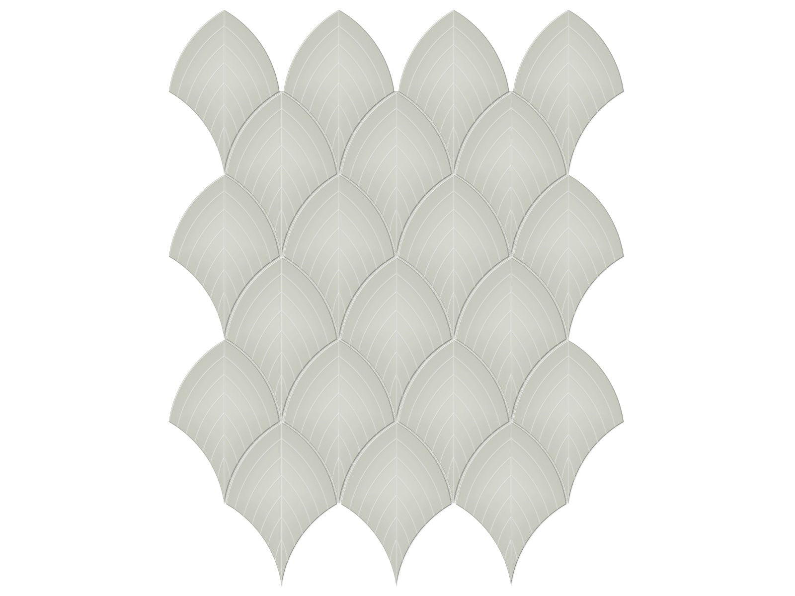 Anatolia - Céramique mosaïque Soho Soft Sage Lustré 11" x 13" ||4501-0517-0 - Ceramed