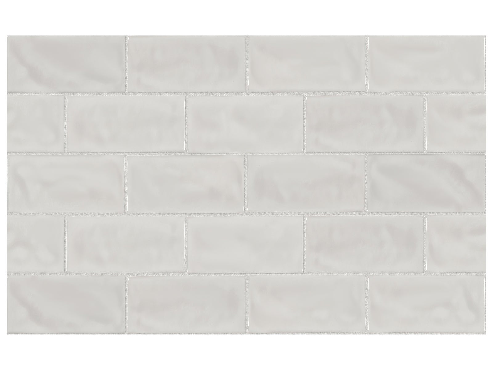 Anatolia - Céramique murale Marlow Mist Lustré 3" x 6" ||4000-0079-1 - Ceramed