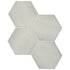Anatolia - Teramoda - Bamboo - Tuile murale hexagone lustrée 15 cm (6 po) - Ceramed
