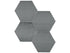 Anatolia - Céramique murale Teramoda Charcoal Lustré 6" x 6-3/4" ||4000-0259-0 - Ceramed