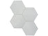 Anatolia - Céramique murale Teramoda Silver Lustré 6" x 6-3/4" ||4000-0255-0 - Ceramed