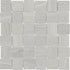 Anatolia - Davenport - Ash - Mosaïque de porcelaine émaillée mate à motif vannerie 5 x 5 cm (2 x 2 po)
