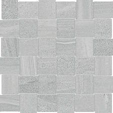 Anatolia - Davenport - Ice - Mosaïque de porcelaine émaillée mate à motif vannerie 5 x 5 cm (2 x 2 po)