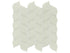 Anatolia - Element - Sand - Mosaïque de verre lustrée en pétales 30,1 x 29 cm (12 x 12 po)