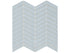 Anatolia - Element - Skylight - Mosaïque de verre lustrée à chevrons 29,8 x 29,8 cm (12 x 12 po)