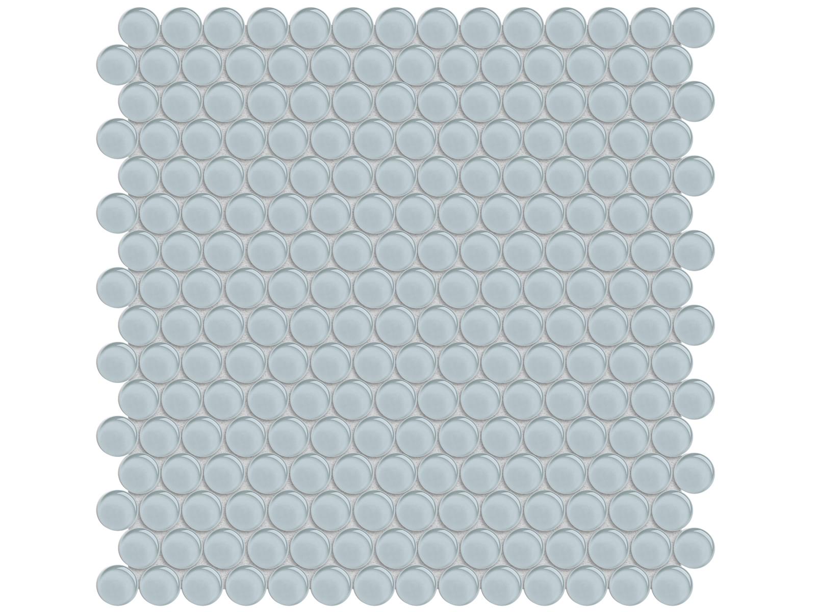 Anatolia - Element - Skylight - Mosaïque de verre lustrée à pastilles rondes 29,8 x 29,8 cm (12 x 12 po)