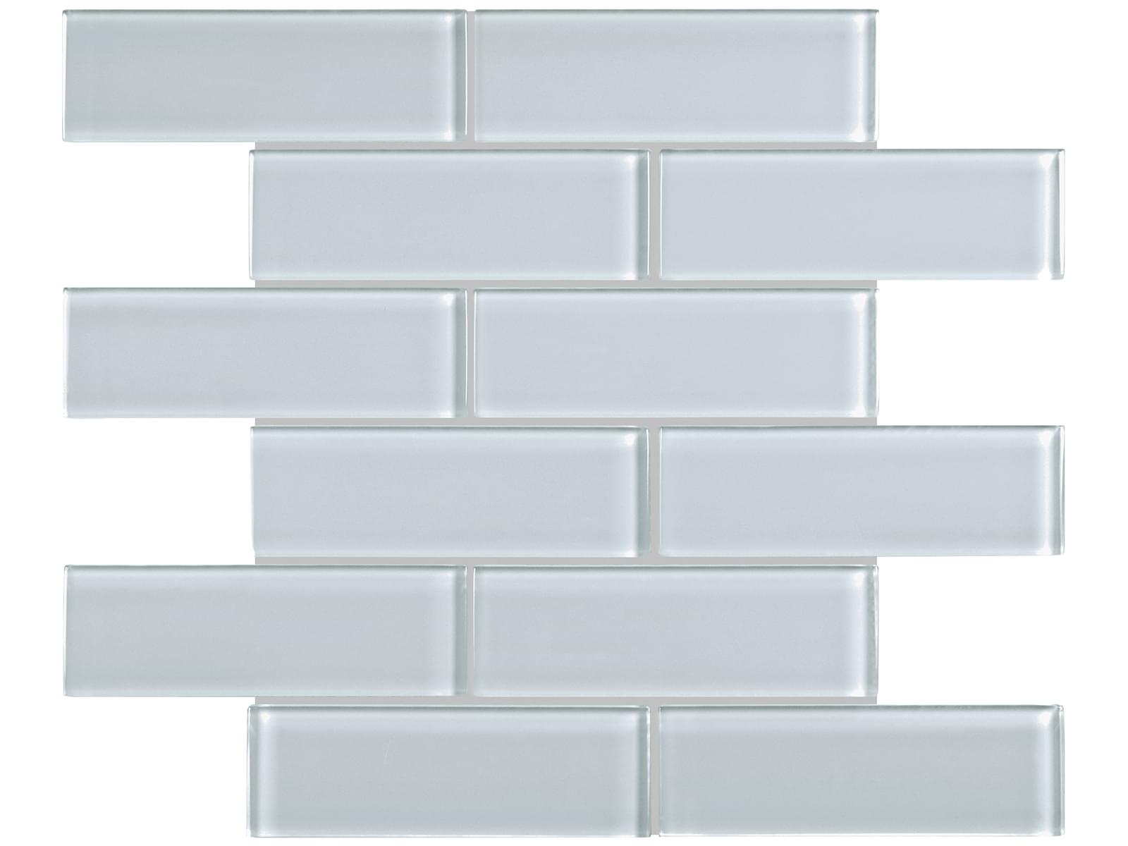 Anatolia - Element - Skylight - Mosaïque de verre lustrée en briquettes 5 x 15 cm (2 x 6 po)