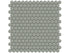 Anatolia - Element - Smoke - Mosaïque de verre lustrée à pastilles rondes 29,8 x 29,8 cm (12 x 12 po)