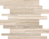 Anatolia - Eramosa Sand Random Strip Matte Glazed Porcelain Mosaic || 4501-0091-0 - Ceramed