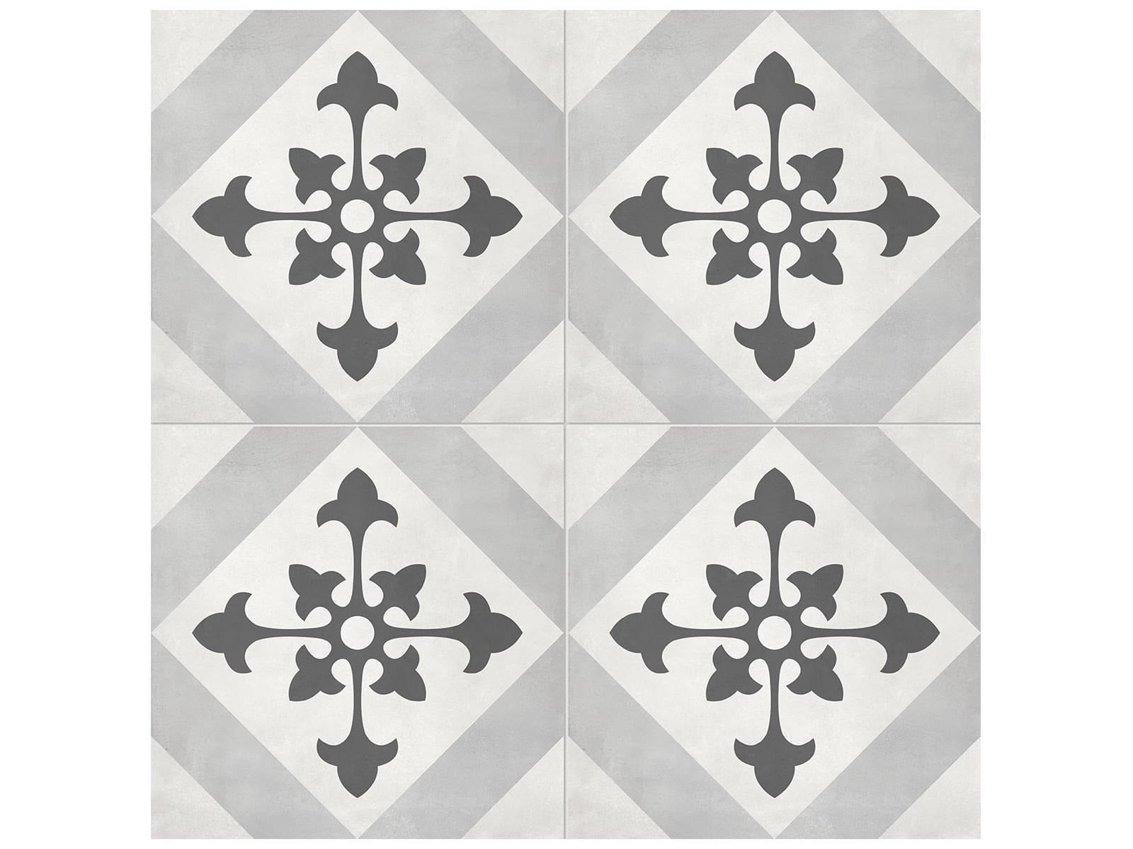 Anatolia - Form - Ice - Tuile décorative Northstar de porcelaine émaillée mate 20 x 20 cm (8 x 8 po)
