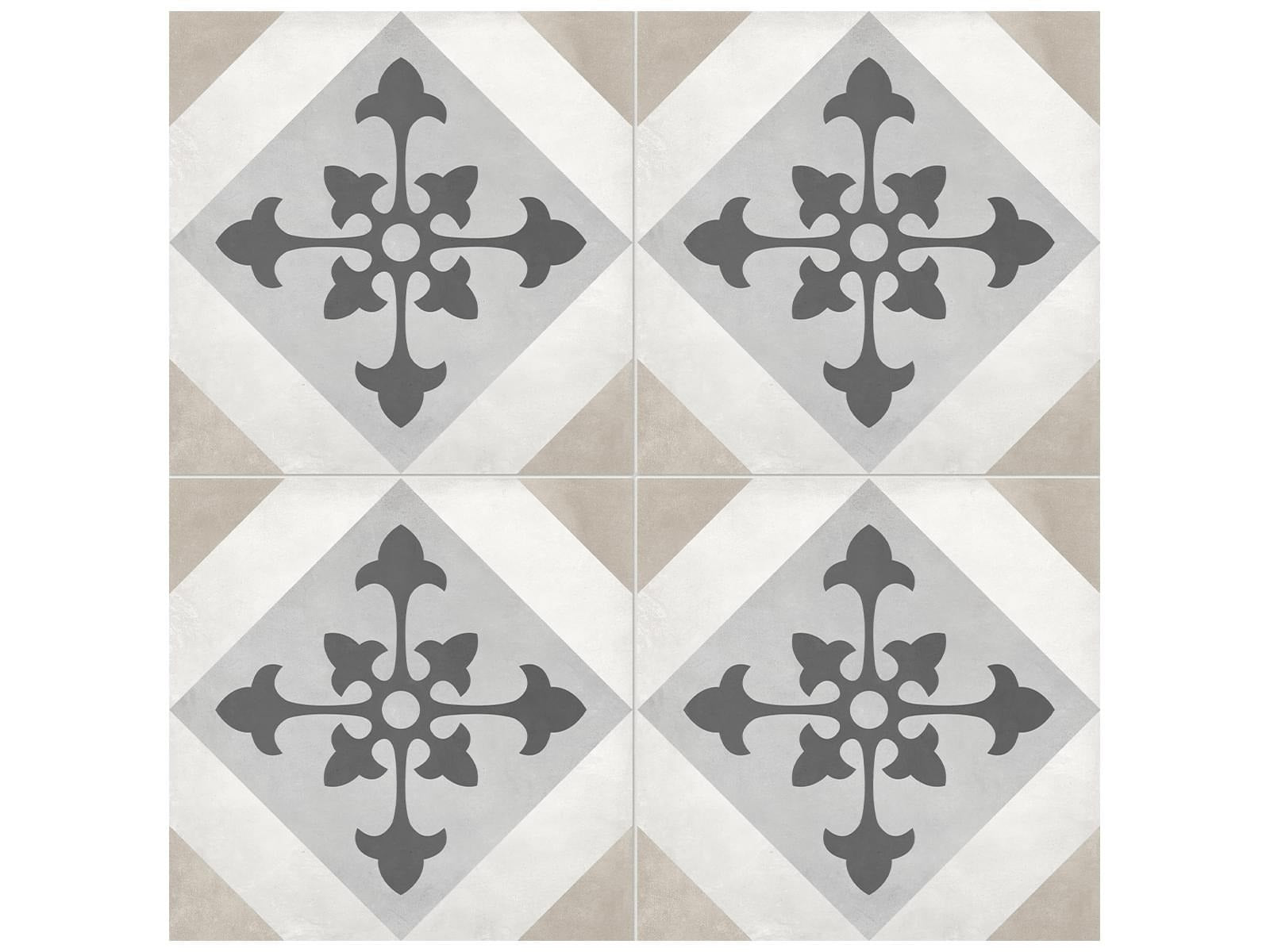 Anatolia - Form - Sand - Tuile décorative Northstar de porcelaine émaillée mate 20 x 20 cm (8 x 8 po)