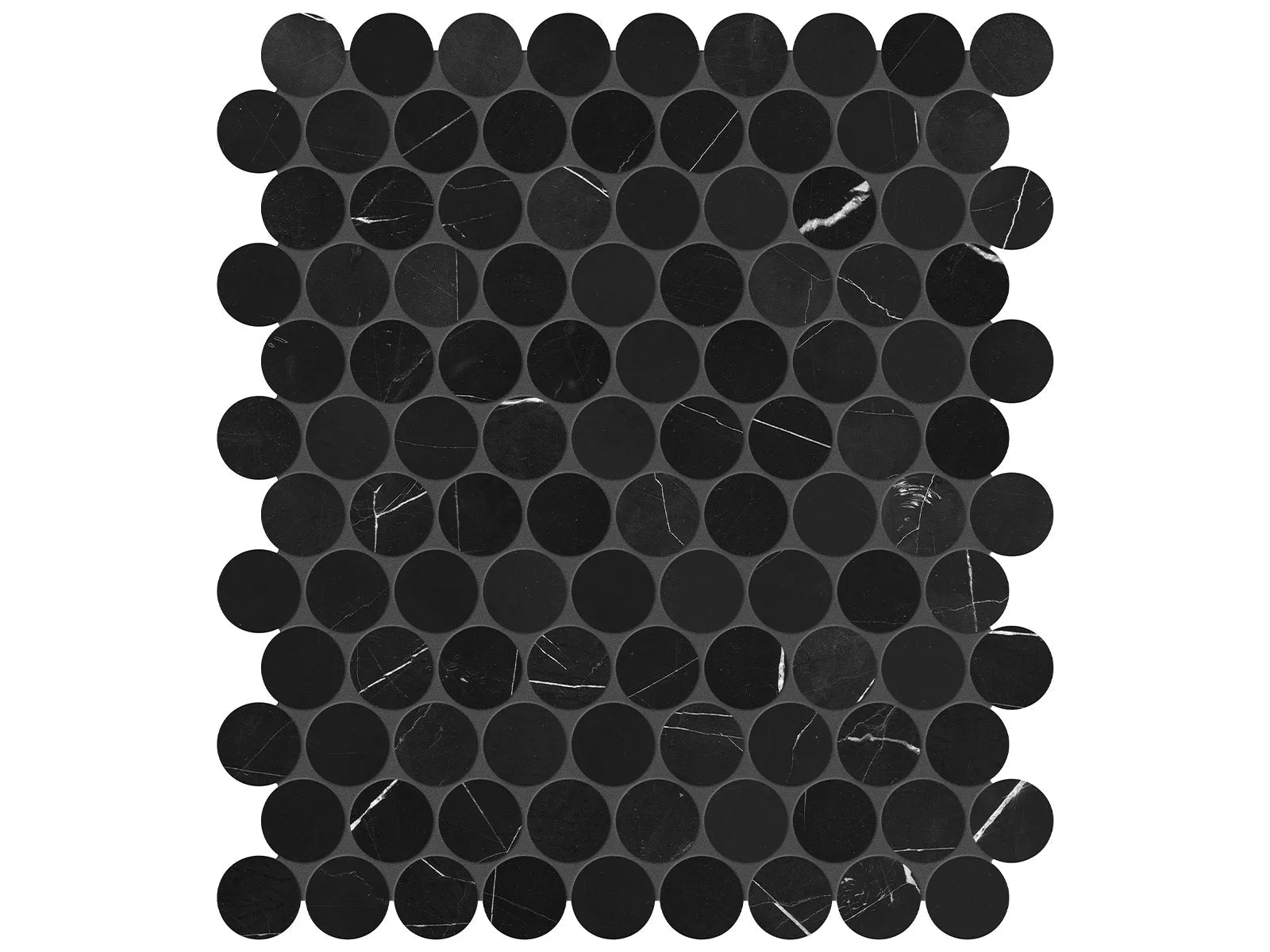 Anatolia - Galaxia Nero Mosaïque - 1.25" ||5001-0304-0 - Ceramed