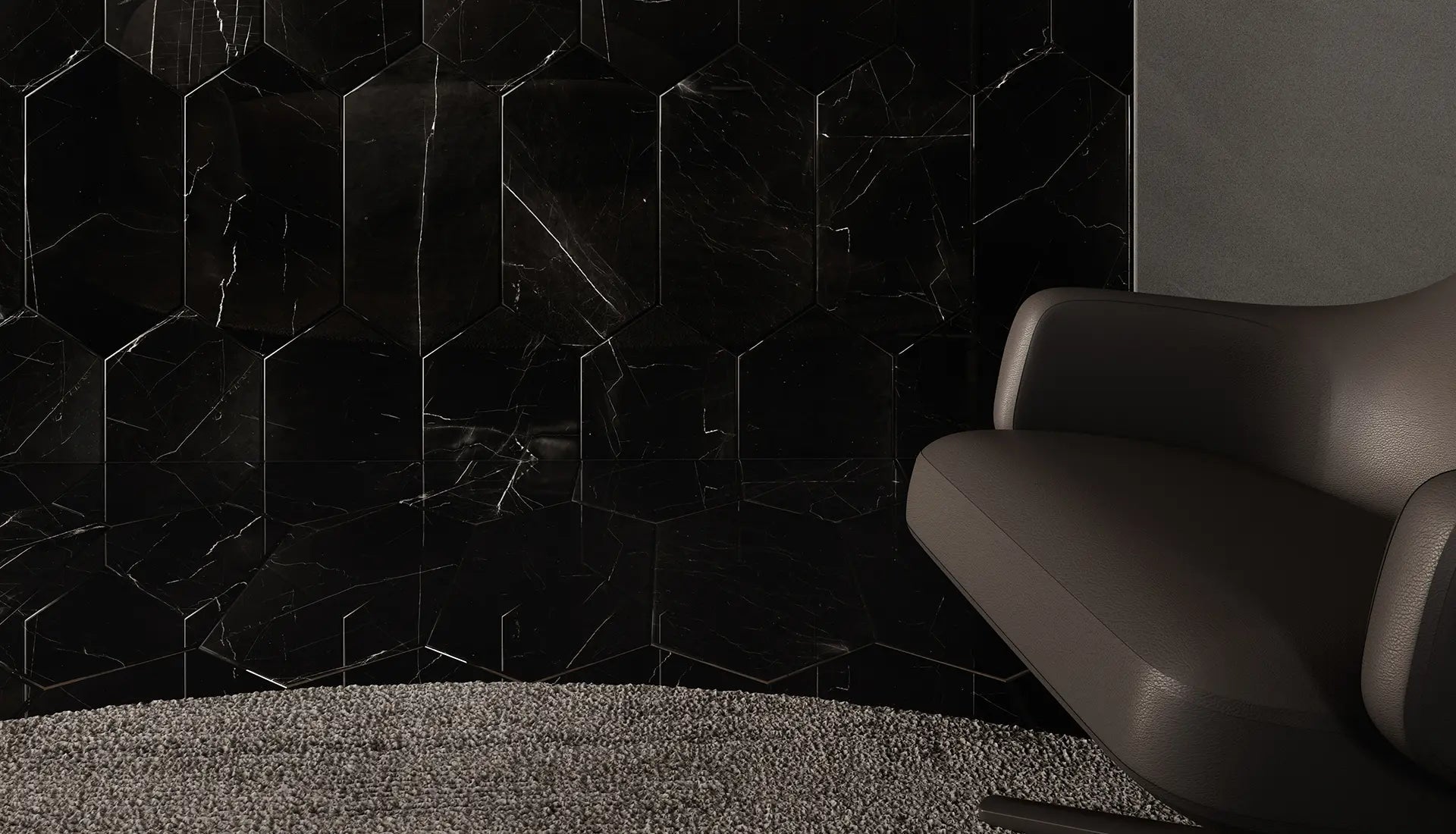Anatolia - Galaxia Nero Mosaïque - 2" x 6" Picket ||5001-0303-0 - Ceramed