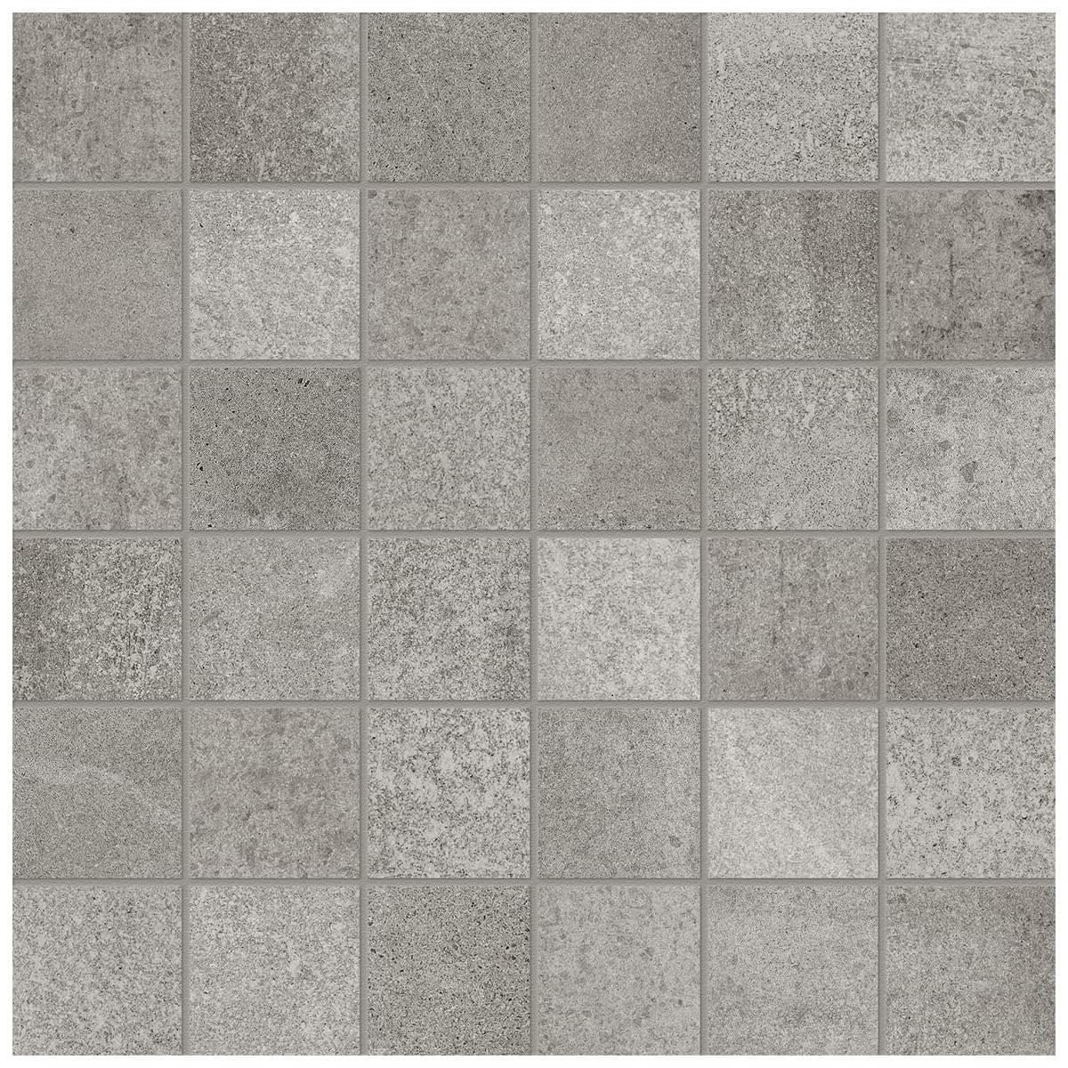 Anatolia - Industria - Chromium - Mosaïque mate 5 x 5 cm (2 x 2 po) ||4501-0103-0 - Ceramed