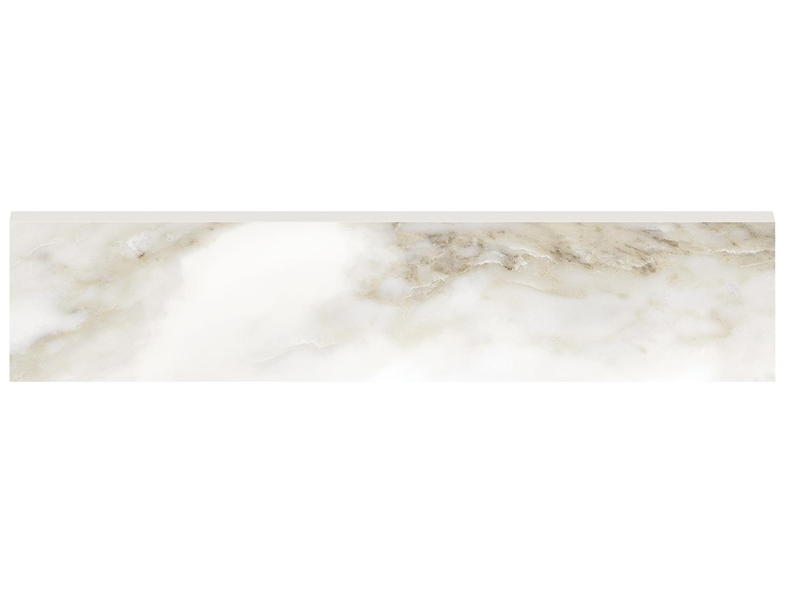Anatolia - La Marca - Calacatta Paonazzo - Bordure bullnose porcelaine adouci 3 x 12 po ||4502-0292-1 - Ceramed