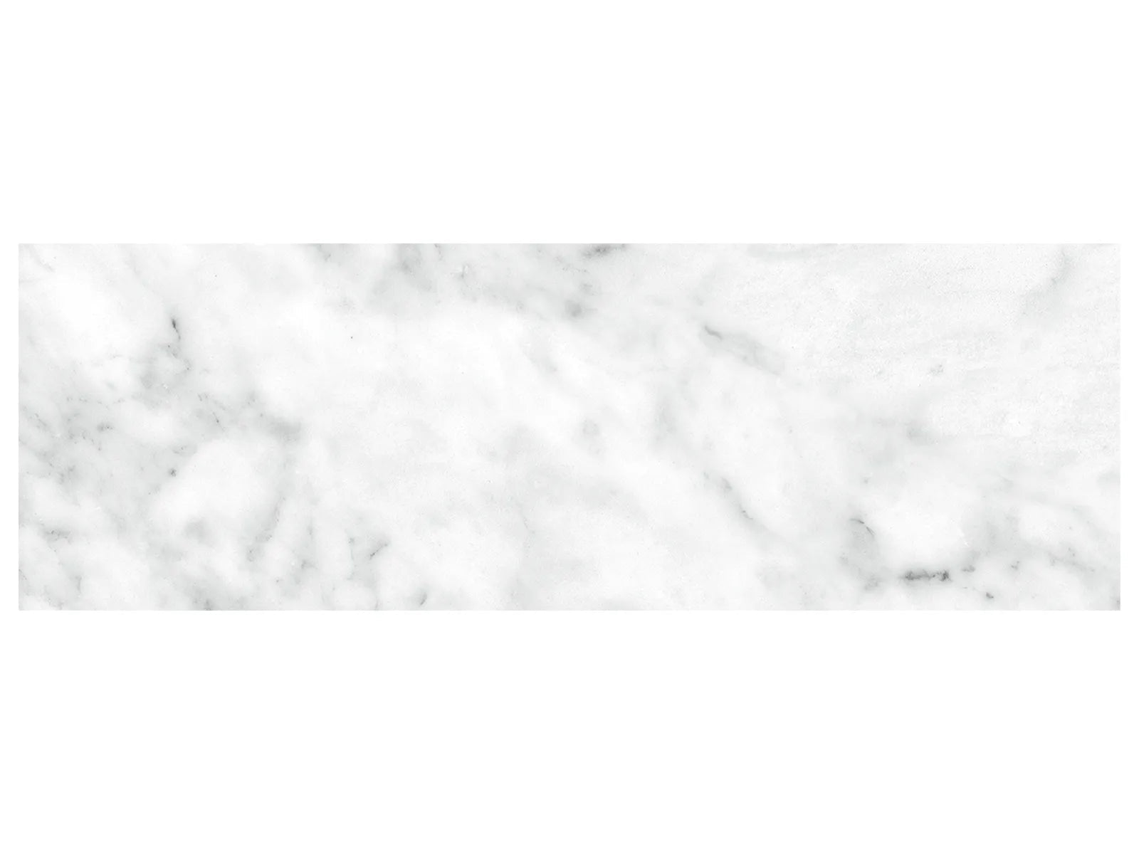 Anatolia - La Marca - Carrara Gioia - Carreau de porcelaine poli rectifié 9,8 x 30 cm (4 x 12 in) ||4500-0899-0 - Ceramed