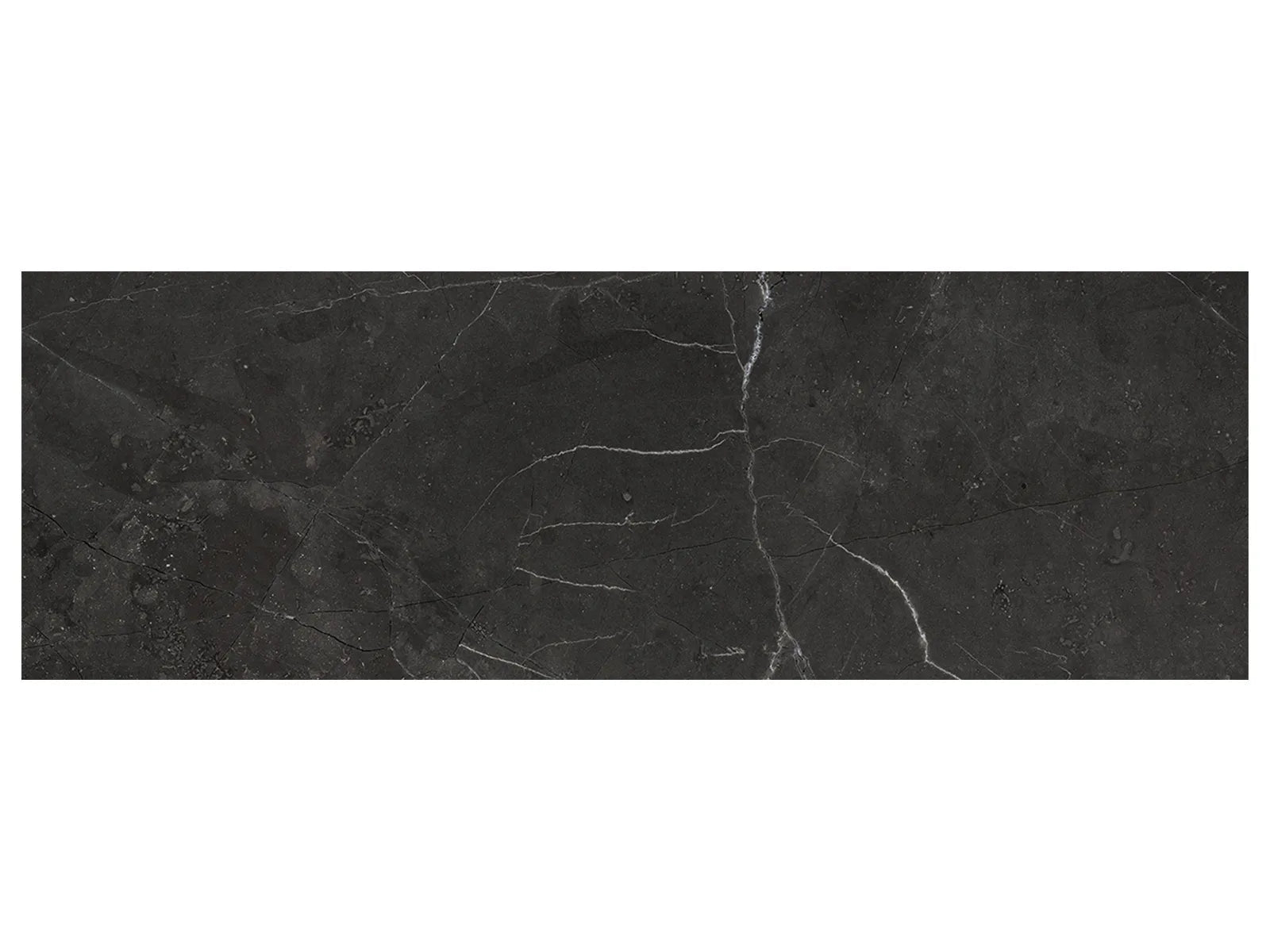 Anatolia - La Marca - Nero Venato - Carreau de porcelaine adouci rectifié 9,8 x 30 cm (4 x 12 in) ||4500-0904-2 - Ceramed