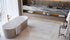 Anatolia - La Marca - Onyx Nuvolato - Bordure bullnose porcelaine adouci 3 x 12 po ||4502-0295-1 - Ceramed