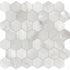 Anatolia - La Marca - Onyx Nuvolato - Mosaïque Hexagon adoucie 5 cm (2 po) ||4501-0354-2 - Ceramed