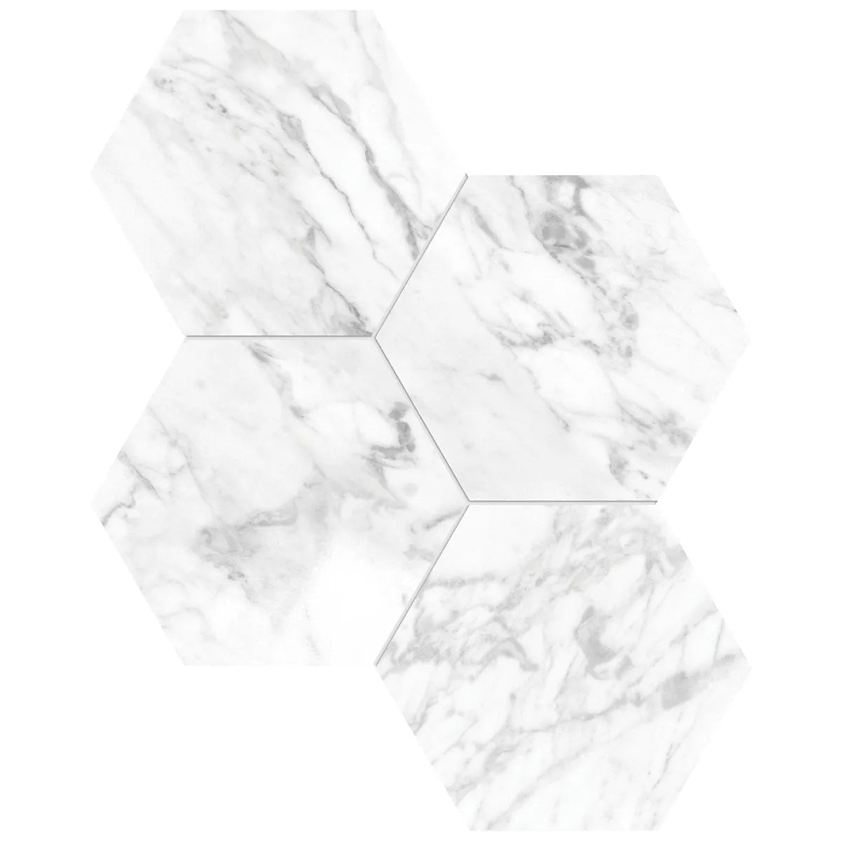 Anatolia - La Marca - Statuarietto - Mosaïque Hexagone 6 po adouci ||4501-0332-2 - Ceramed