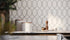 Anatolia - La Marca - Statuario Nuovo - Bordure bullnose porcelaine adouci 3 x 12 po ||4502-0297-1 - Ceramed