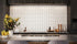 Anatolia - La Marca - Statuario Nuovo - Bordure bullnose porcelaine adouci 3 x 12 po ||4502-0297-1 - Ceramed