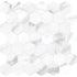 Anatolia - La Marca - Statuario Nuovo - Mosaïque Hexagon adoucie 5 cm (2 po) ||4501-0356-2 - Ceramed