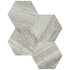 Anatolia - La Marca - Travertino Instrata - Mosaïque Hexagone 6 po adouci ||4501-0337-2 - Ceramed